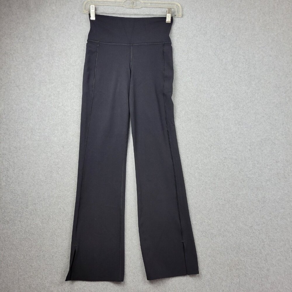 Athleta Salutation Stash Tight Womens Size Small Side Pockets Black